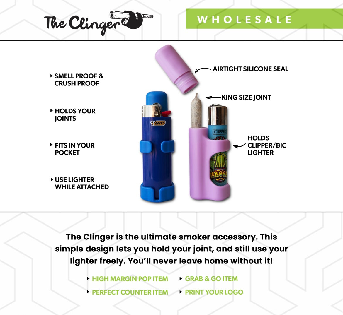 Clinger: 25 Units - Pop-Up Display Case